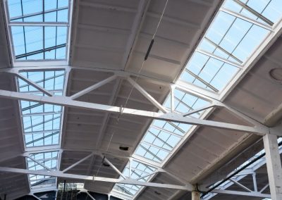 industrial roof requiring restoration in Beenleigh