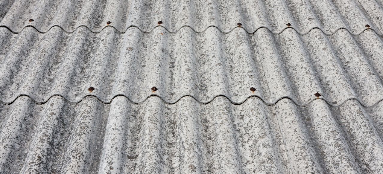 old asbestos roof logan